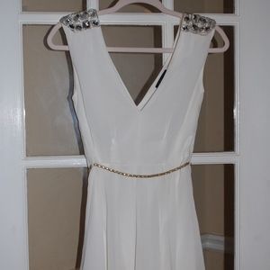 White Embellished Dress